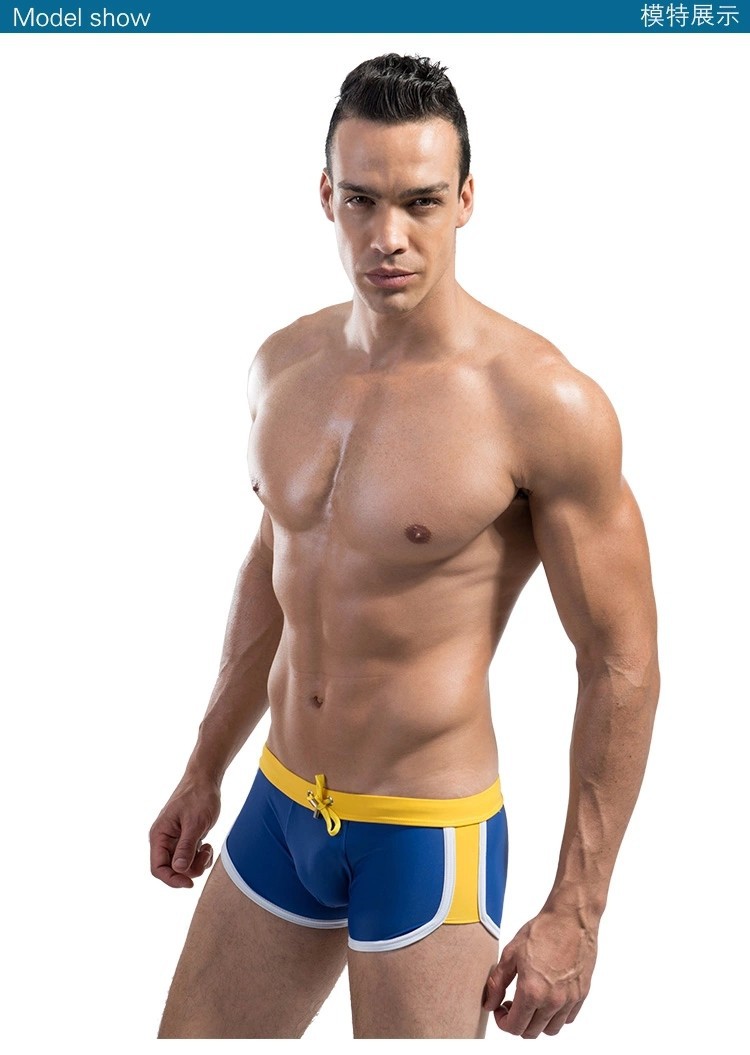Sexy Men Swimsuits Brand Men Swimwear Board Mens Swimming Trunks New Designed Pouch Swim Surf Wear Beach Sea Board Boxer