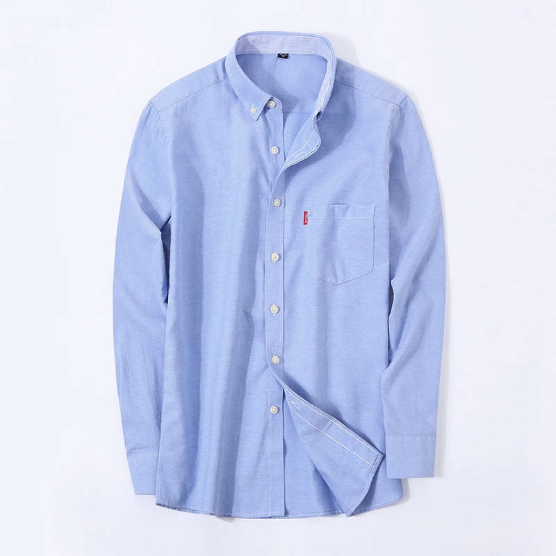 Wholesale- Men's Oxford Shirt Business Casual Social Shirts Turn-down Collar Men's Long Sleeve Dress Shirt Brand Men Clothing Denim Shirts, Fs810
Wholesale- Men's Oxford Shirt Business Casual Social Shirts Turn-down Collar Men's Long Sleeve Dress Shirt Brand Men Clothing Denim Shirts, Fs810