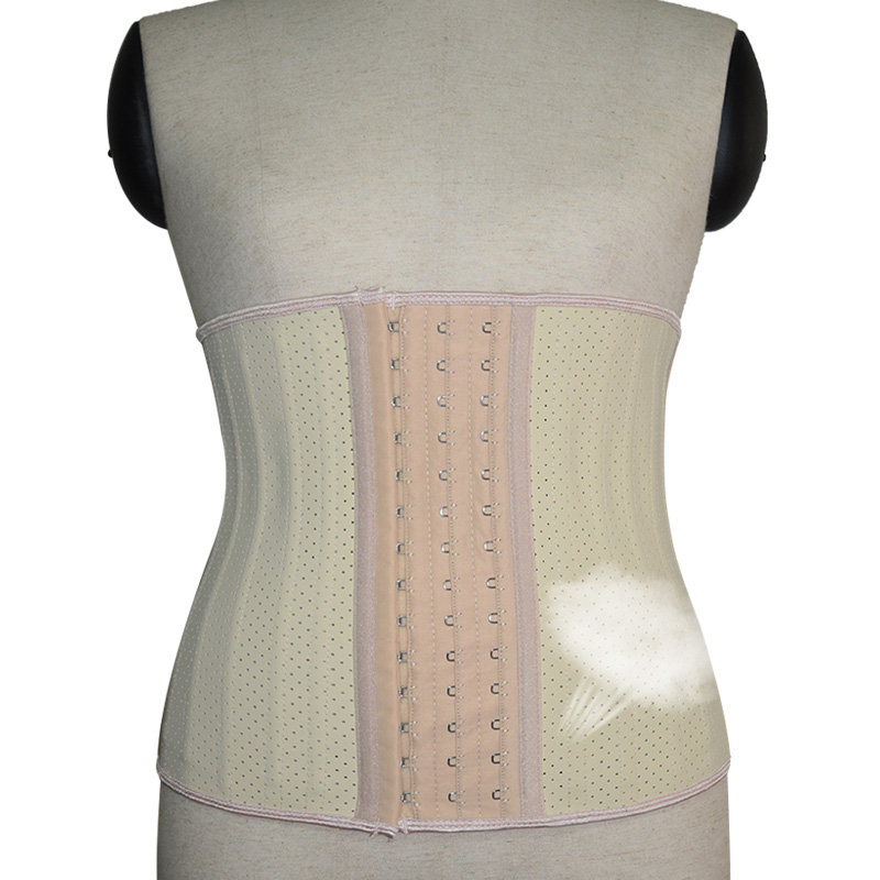 25 Steel Bones Women Waist Trainer Women's Shapers Underbust Slimming Breathable Workout Girdles Latex Corset 9095