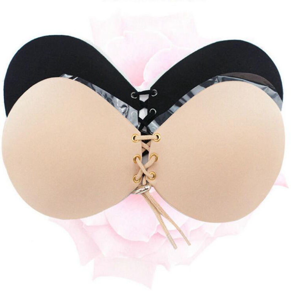 Silicone Invisible Bra Women Push Up Stick On Self Adhesive Strapless Rope Bras Breast Lift Underwear OOA2141, Nude
Silicone Invisible Bra Women Push Up Stick On Self Adhesive Strapless Rope Bras Breast Lift Underwear OOA2141, Nude
