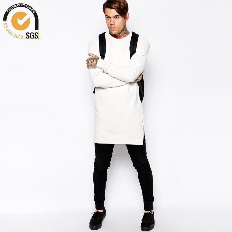 Wholesale-2016 Long Sweatshirt Men Zipper Sweatshirt High Streetwear Crew Neck Sweatshirts Hop Hop Style Free Shipping, White
Wholesale-2016 Long Sweatshirt Men Zipper Sweatshirt High Streetwear Crew Neck Sweatshirts Hop Hop Style Free Shipping, White
