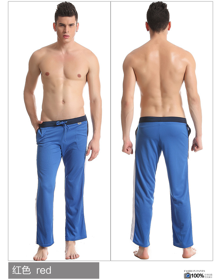 Wholesale-Men new fashion yoga Loose Men pants Leisure Optional stripe soft comfy Casual long pants spring sport pants punk cool p03