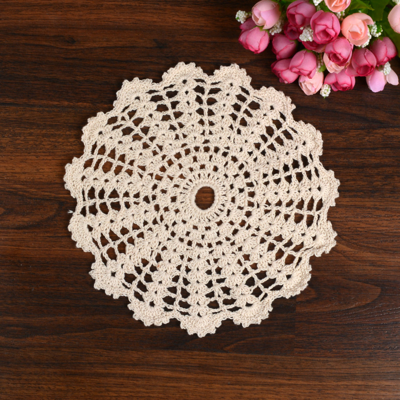 Wholesale- LINKWELL 1PCS 22cm 100% Pure Cotton Round Lace Flower Doily Doilies Placemat for DIY Scrapbooking Crafts Wedding Decoration
Wholesale- LINKWELL 1PCS 22cm 100% Pure Cotton Round Lace Flower Doily Doilies Placemat for DIY Scrapbooking Crafts Wedding Decoration