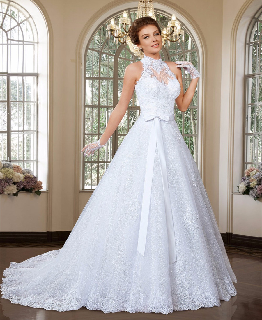 Vintage 2 Pieces Removanle Train White Wedding Dress High Neck Sleeveless Lace Tulle A Line Bridal Gowns Custom Made, Ivory
Vintage 2 Pieces Removanle Train White Wedding Dress High Neck Sleeveless Lace Tulle A Line Bridal Gowns Custom Made, Ivory