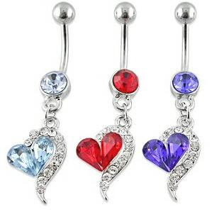 D0144 ( 4 colors ) mix color heart style ring Belly Button ring Navel Rings Body Piercing Jewelry Dangle Accessories Fashion Charm 10PCS, Silver
D0144 ( 4 colors ) mix color heart style ring Belly Button ring Navel Rings Body Piercing Jewelry Dangle Accessories Fashion Charm 10PCS, Silver