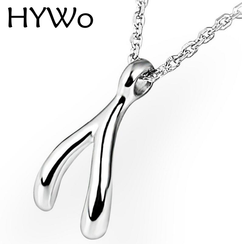 HYWo Hot 925 sterling silver Valentine's Day Gift New Brand Sweet Wish bone Pendant Chian Lady Men Charming Necklace wholesale
HYWo Hot 925 sterling silver Valentine's Day Gift New Brand Sweet Wish bone Pendant Chian Lady Men Charming Necklace wholesale