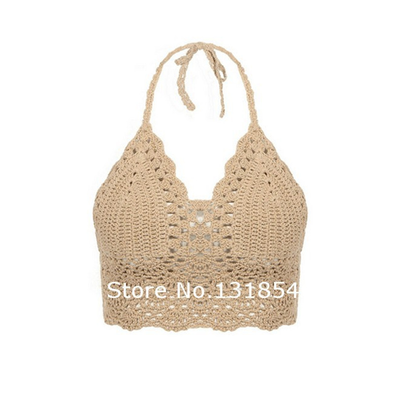 Blusas Sexy Crochet Bikini Top Vintage Boho Bralette Halter Crop Tops Crochet Wave Trim Beach Top Coveups Fashion Women Camisole, Red
Blusas Sexy Crochet Bikini Top Vintage Boho Bralette Halter Crop Tops Crochet Wave Trim Beach Top Coveups Fashion Women Camisole, Red