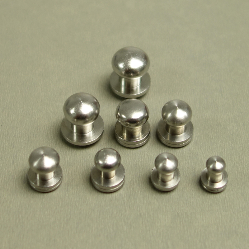 wallet bag Chicago screw belt Rivet Decorative nails Pacifier head monk diy handmade leather handbag key case hardware part