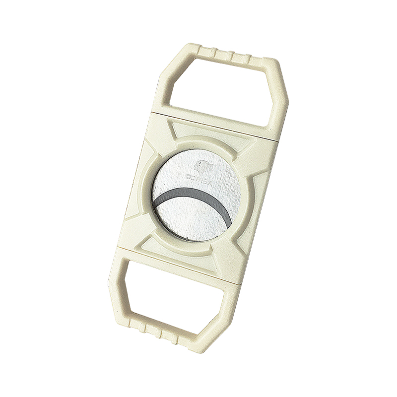 COHIBA free shipping Wholesale Product White Color Plastic Handle Cigar Cutter Cigar Accessories Knife Accessories Portable
COHIBA free shipping Wholesale Product White Color Plastic Handle Cigar Cutter Cigar Accessories Knife Accessories Portable
