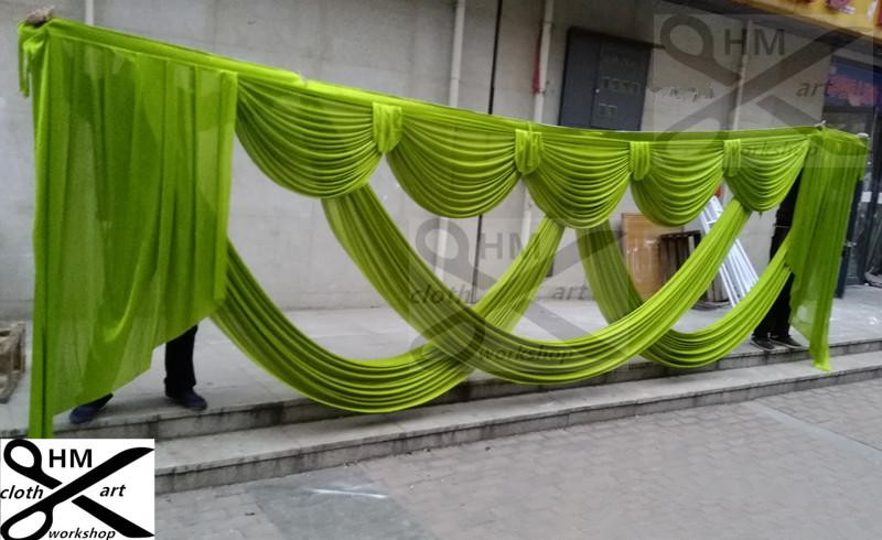 New Arrival Fashion 3 X 6 m Wedding Backdrop Centerpiece Swags Party Curtain Celebration Stage Backdrop Drapes Decoration Supplies