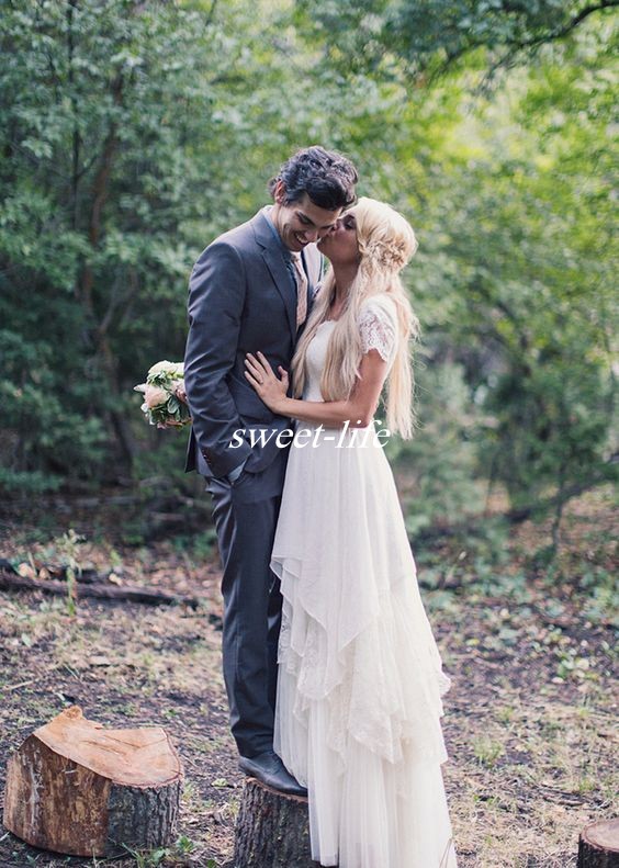 Western Country Wedding Dresses A-Line with Short Sleeve Jewel Lace Floor Length Chiffon Vintage 2019 Boho Garden Beach Wedding Bridal Gowns, Pink
Western Country Wedding Dresses A-Line with Short Sleeve Jewel Lace Floor Length Chiffon Vintage 2019 Boho Garden Beach Wedding Bridal Gowns, Pink