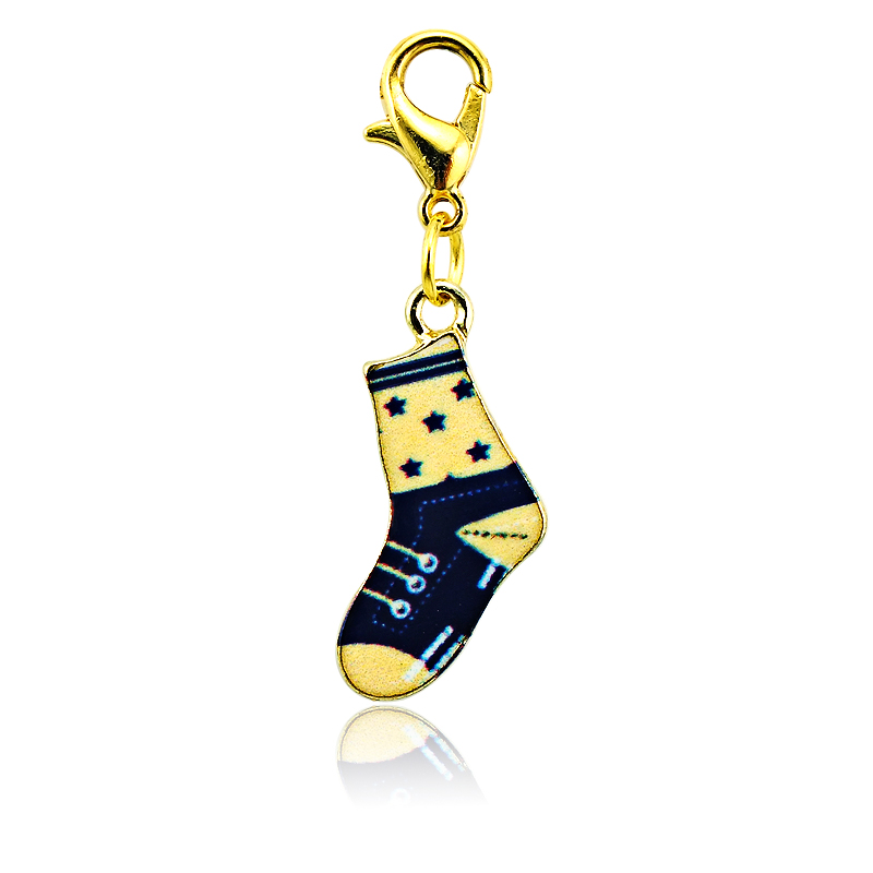 Fashion Floating Charms Gold Plated 3 Color Painting Socks Lobster Clasp Alloy Charms DIY Pendants Jewelry Accessories
Fashion Floating Charms Gold Plated 3 Color Painting Socks Lobster Clasp Alloy Charms DIY Pendants Jewelry Accessories