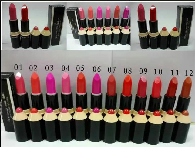 Free Shipping! 2018 new arrive High quality New Makeup Lips Lipstick Lustre Lipstick !3g 12 Different colors (12pcs/lot)
Free Shipping! 2018 new arrive High quality New Makeup Lips Lipstick Lustre Lipstick !3g 12 Different colors (12pcs/lot)