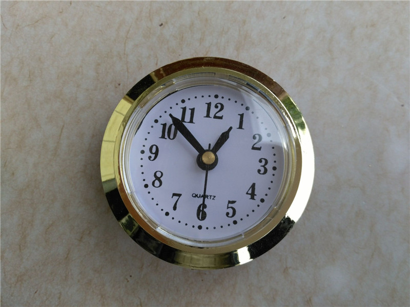 Whole 5 PCS Gold Diameter 50mm Insert Clock Clock Head Roma Number and Arbic Number for Craft Clock5010389