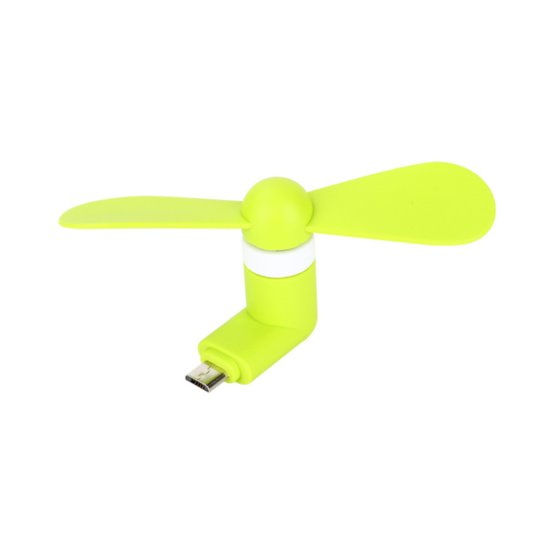 Mini USB Fan Flexible Portable Super Mute Cooler Cooling For Type C Android Samsung S7 edge Phone With Package