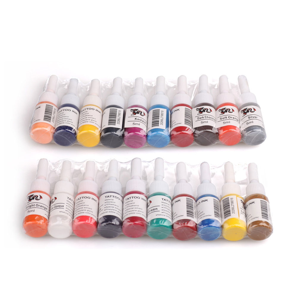 Professional complete tattoo kit 8 wrap coils tatto machine guns pigment induction tattoo machine set