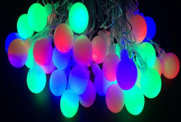 10M led string lights with 50led ball AC220V holiday decoration lamp Festival Christmas lights outdoor lighting
10M led string lights with 50led ball AC220V holiday decoration lamp Festival Christmas lights outdoor lighting