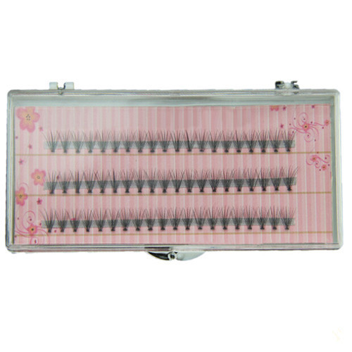 High Quality Fashion 60pcs Professional Makeup Individual Cluster Eye Lashes Grafting Fake False Eyelashes with Free Shipping