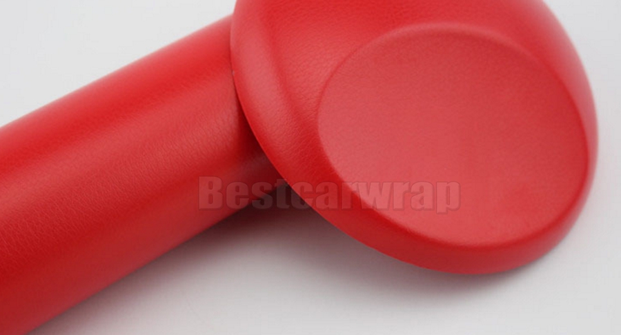 Black / Brown / Red / Grey & Silver Leather Car WRAP Film Car interior & exterior Vinyl Wrap skin WIth Air bubble free 1.52*30m/Roll