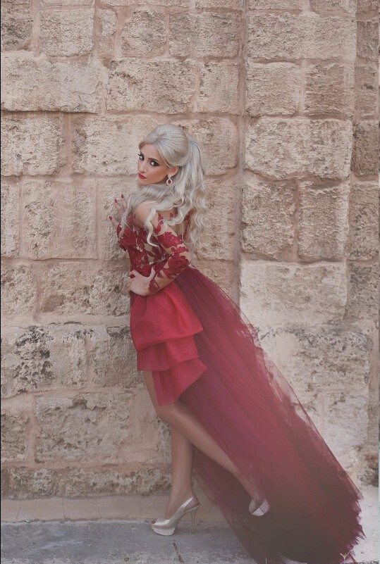 Dark Red Sheath Prom Dresses Long Sleeve Detachable Train back Zipper Nude Underline Arabic Mid East Applique Lace Sexy party Gowns, Champagne
Dark Red Sheath Prom Dresses Long Sleeve Detachable Train back Zipper Nude Underline Arabic Mid East Applique Lace Sexy party Gowns, Champagne