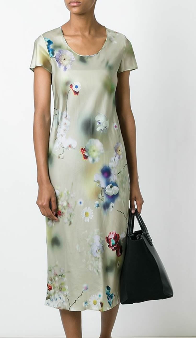 Flower Print Women Sheath Dress Short Sleeve Casual Dresses 064A641, As pictures
Flower Print Women Sheath Dress Short Sleeve Casual Dresses 064A641, As pictures