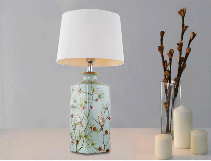 Home Decoration LED Creative Table Lamps Modern Art Decor European Style Ceramic Holder Cotton Lamps Shade Table Lamps
Home Decoration LED Creative Table Lamps Modern Art Decor European Style Ceramic Holder Cotton Lamps Shade Table Lamps