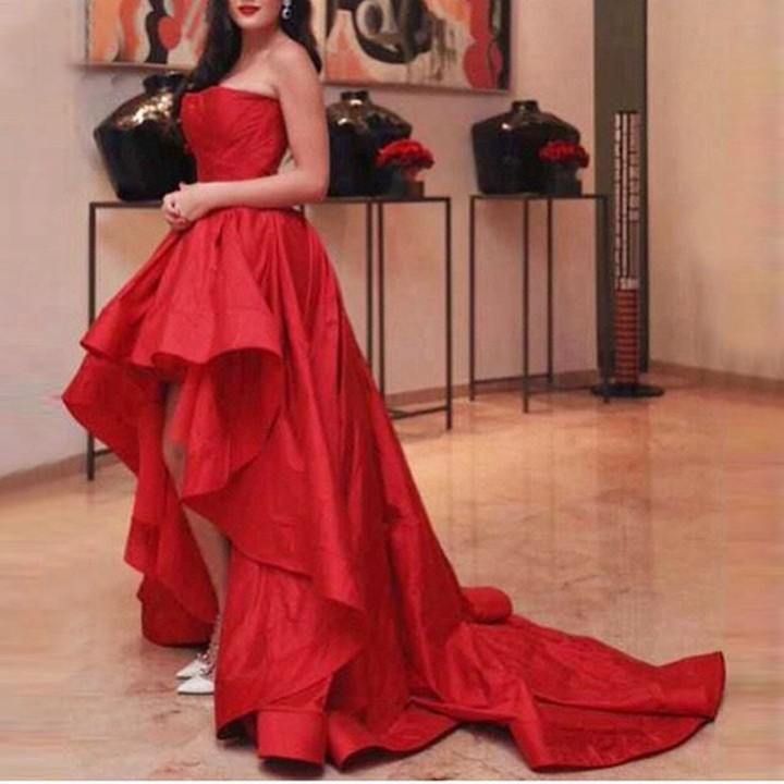 Sexy Cheap Hi Lo Prom Dresses Vestidos de Longo Arabic Dubai Sweetheart Custom Made Back Corset Red 2018 Formal Party Evening Gowns, Black
Sexy Cheap Hi Lo Prom Dresses Vestidos de Longo Arabic Dubai Sweetheart Custom Made Back Corset Red 2018 Formal Party Evening Gowns, Black