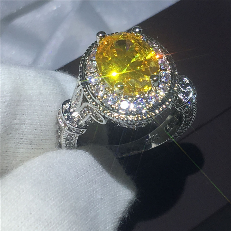 Vintage jewelry Anniversary wedding band ring for women oval cut 5A zircon crystal 925 Sterling silver rings festival gift
Vintage jewelry Anniversary wedding band ring for women oval cut 5A zircon crystal 925 Sterling silver rings festival gift