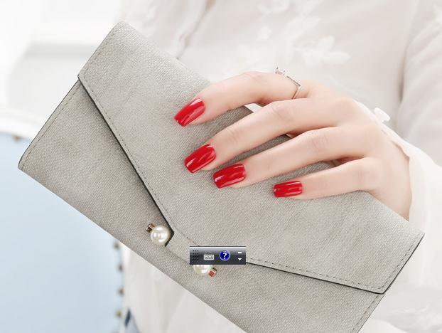 Free shipping new style 2017 fashion Wallets lady long style wallet zipper purse coin purse with box