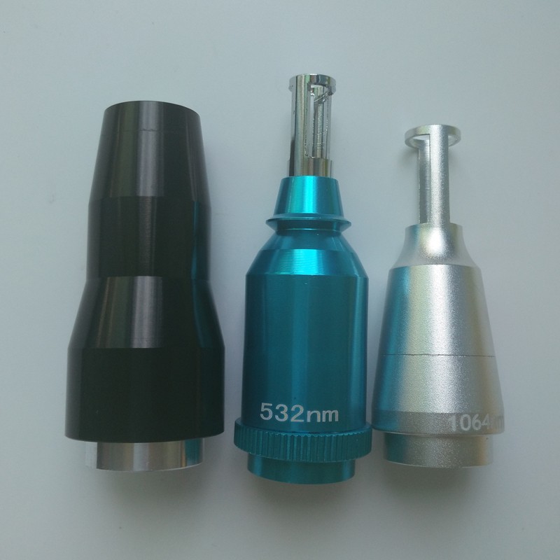 1064nm 532nm lens laser tips head for tattoo removal machine ND YAG laser headle tips lens