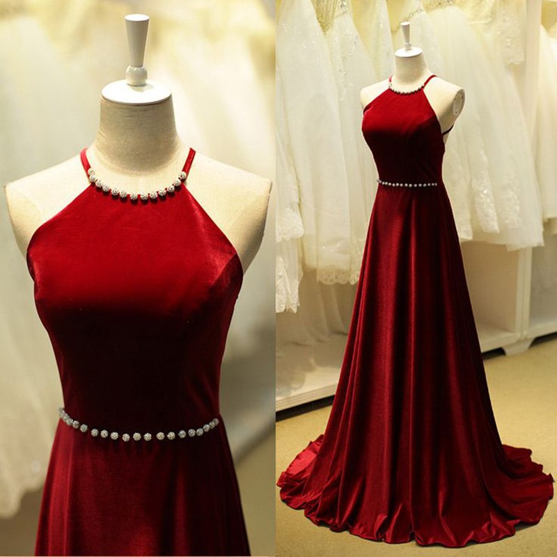 Elegant Red A Line Evening Dresses Velvet Ruffles Halter Beaded Vestidos De Festa Sexy Back Criss Cross Sweep Train Special Occasion Gown, Yellow
Elegant Red A Line Evening Dresses Velvet Ruffles Halter Beaded Vestidos De Festa Sexy Back Criss Cross Sweep Train Special Occasion Gown, Yellow