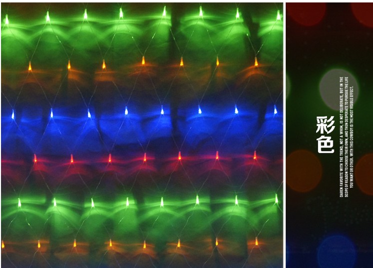 8 x10 meters large LED net lights fishing nets outdoor waterproof string light Holiday Party Wedding Fairy Light Garland