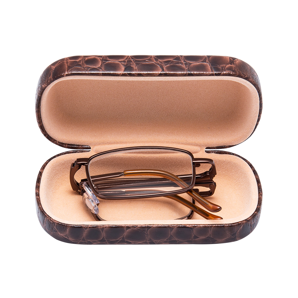 Metal full Frame Foldable Reading Glasses Mini Size with Hard Case Folding Readers Brown Women Men
Metal full Frame Foldable Reading Glasses Mini Size with Hard Case Folding Readers Brown Women Men