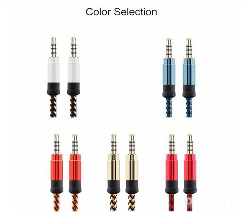 Phones Weave AUX Male Tablet 5FT Cable 3.5mm Audio MP3 Aux 1.5M Cables For Cell Braided Extendtion Speaker Stereo PC Ggwfe
Phones Weave AUX Male Tablet 5FT Cable 3.5mm Audio MP3 Aux 1.5M Cables For Cell Braided Extendtion Speaker Stereo PC Ggwfe