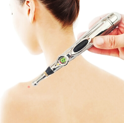 Electric Acupuncture Magnet Therapy Heal Stainless Steel Massage Pen Meridian Energy & Relaxation Free 1