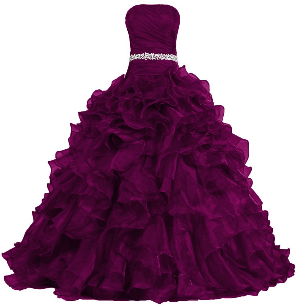 hign quality pretty ball gown quinceanera dresses beaded ruffle floor length lace up sweet 16 dress special occasion prom gowns