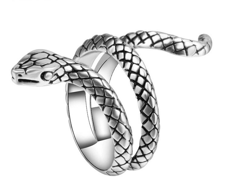 Fashion Snake Rings For Women Color Silver Heavy Metals Punk Rock Ring Vintage Animal Jewelry G994
Fashion Snake Rings For Women Color Silver Heavy Metals Punk Rock Ring Vintage Animal Jewelry G994