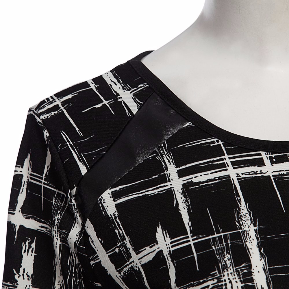 Women's 2016 Spring Summer Printed Outfits Ladies Work Office Business Short Sleeve Pencil Bodycon dashiki Dress