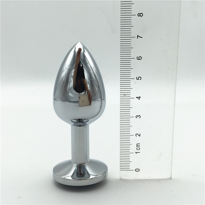 Sex Small Size Metal Anal Toys Butt Plug Stainless Steel Anal Plug, Sex Toys Sex Products For Adults