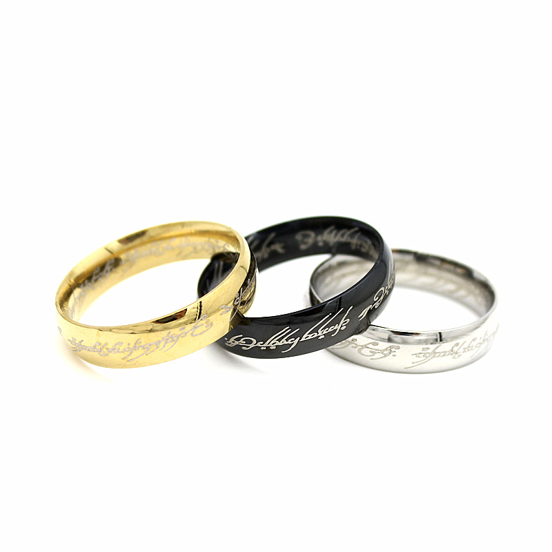 wholesale 50PCs mix silver/gold/black the lord of the rings stainless steel band Jewelry Ring Brand New, Slivery;golden
wholesale 50PCs mix silver/gold/black the lord of the rings stainless steel band Jewelry Ring Brand New, Slivery;golden