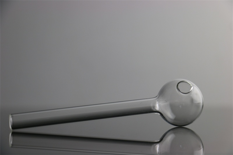 Pyrex Glass Oil Burner Pipe Clear Color quality pipes transparent Great Tube tubes Nail tips free shipping