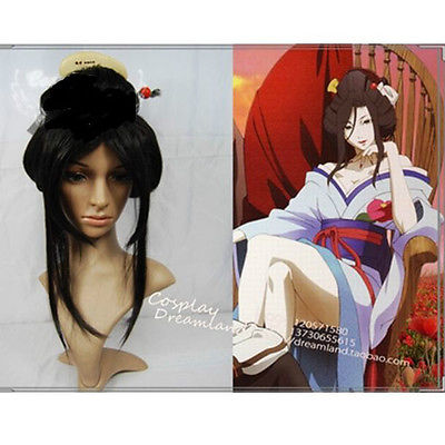 Free shipping >>Hell Girl Geisha Wig Full Wigs Plate Hair Anime Wig Dream Continent Cosplay Hair, Black
Free shipping >>Hell Girl Geisha Wig Full Wigs Plate Hair Anime Wig Dream Continent Cosplay Hair, Black