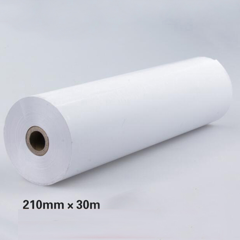Free Shipping 1 Roll Thermal Fax Paper 210 X 30mm Bright White Smoothly Paper School Office Supplies Papelaria