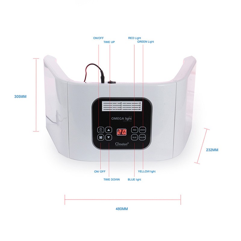 2016 Portable PDT Led Photon Light Therapy Facial Rejuvenation Blue Light Acne Removal Beauty Care Machine
2016 Portable PDT Led Photon Light Therapy Facial Rejuvenation Blue Light Acne Removal Beauty Care Machine