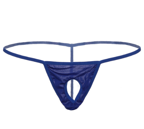 New Mens Male Metal Cockring Open Crotch Sexy G-String Sex Toys Lovers Bikini Thongs Panties Brief Underwear Exotic Lingerie