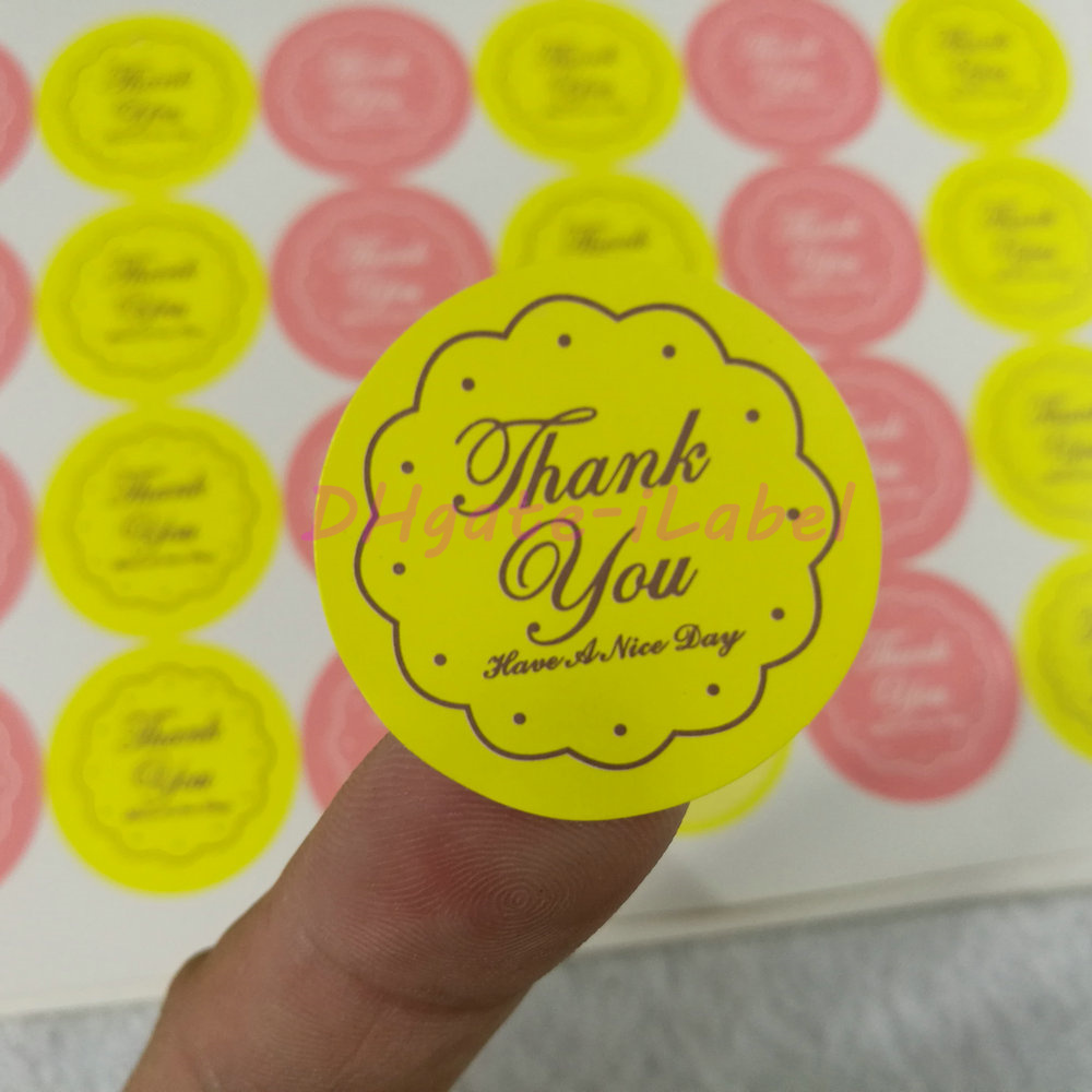 360PCS Mixed Yellow/Pink THANK YOU Design Sticker 27*27mm 1.06"x1.06"Food Seals, Gift stickers For Wedding Gift Cake Baking Sealing Sticker
360PCS Mixed Yellow/Pink THANK YOU Design Sticker 27*27mm 1.06"x1.06"Food Seals, Gift stickers For Wedding Gift Cake Baking Sealing Sticker