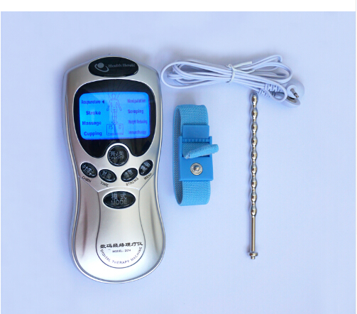 Newest Men Penis Therapy Ring Electro Catheter Urethral Sound Pump Chastity Device Sex Products