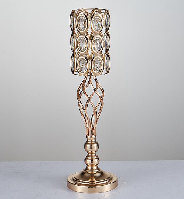 Wedding props gold plated iron flower ware stage background creative home European furnishings WQ17