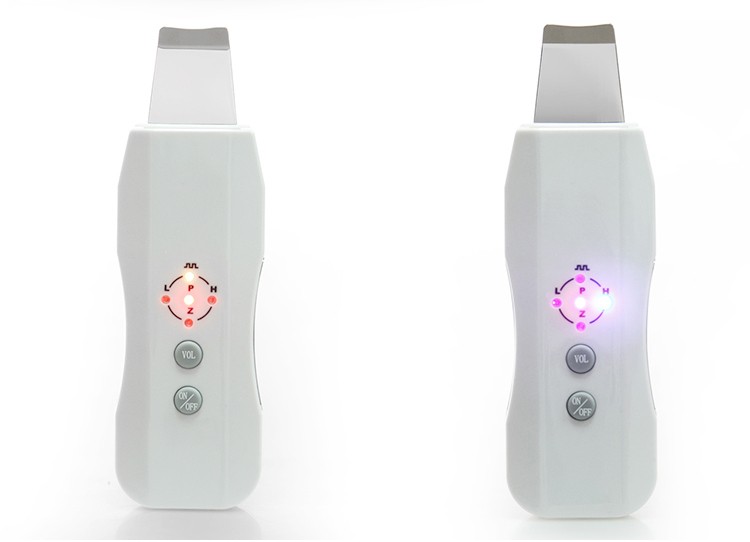 SC001 rechargeable Ultrasonic Skin Scrubber Deep Cleansing Whitening Lead-in Nutrition Remove Acne Corneum Machine