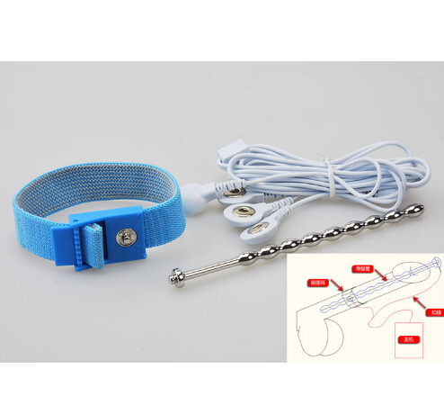 Newest Men Penis Therapy Ring Electro Catheter Urethral Sound Pump Chastity Device Sex Products